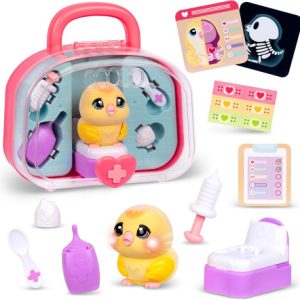 Little Live Pets Ouchies Chirpy Interaktywne Pisklę Zestaw Weterynaryjny