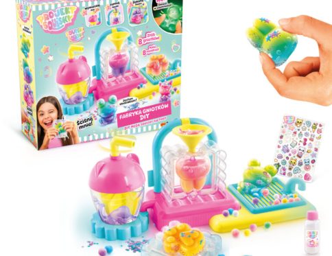 EPEE Projekt Squishy Fabryka gniotków DIY GNIOTKI świecą 8 sztuk